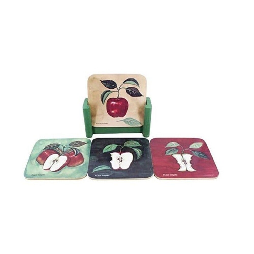Brand New Apple coaster Set